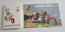 Jawa 350 ccm 1961 Prospekt OLDTIMER Broschüre Prospekte