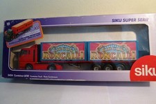 Siku 3424 - MAN TGA, Container-LKW, Circus Roncalli, neuwertig in OVP 1:55