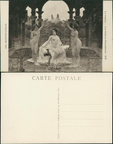 Postcard monaco les - postcard, grâces