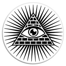 Autoaufkleber Allsehendes Auge