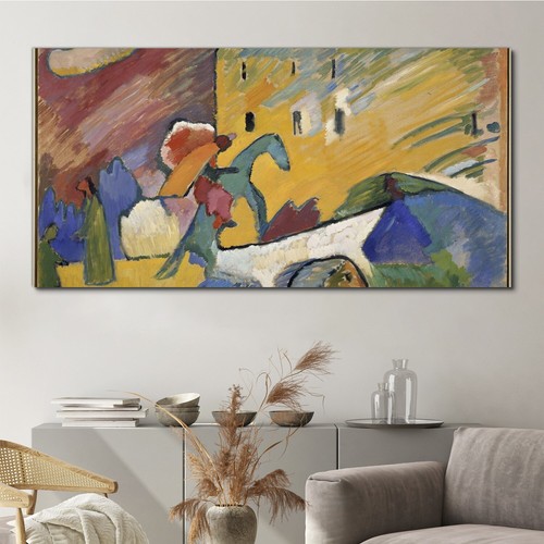 Improvisation 140x70 canvas - improvisation,