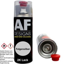 2k Lackspray Felgensilber Felgenlack silber RAL 9006 glänzend Spraydose Autolack