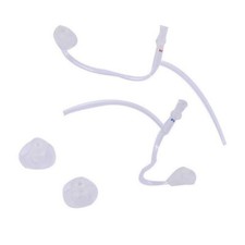 Hörgeräte Schallschlauch Vorgeformte Otoplastik Schläuche Left + Right Ersatz DE