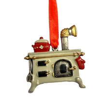 Zinn Christbaumschmuck Herd