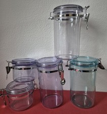 Vorratsdosen Set 5 Stück mit Deckel Bügelverschluss