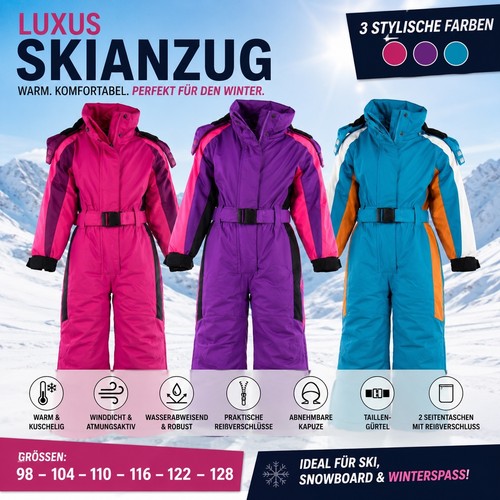 Schneeoverall schneeanzug - schneeoverall,
