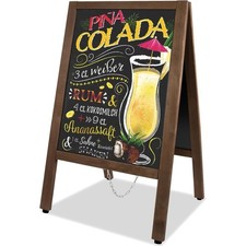 Kreidetafel Magnetisch Holz