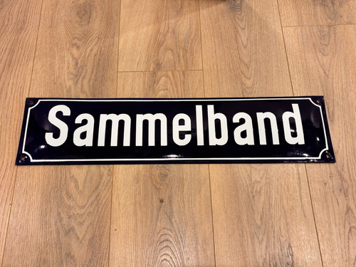 Altes emaille schild - emaille,