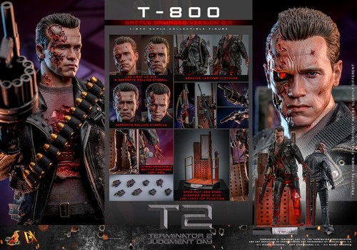 Terminator 800 hot toys - t-800, 2.0