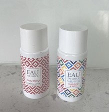 2 St Shampoo + Kindershampoo-Flaschen de Grece 60 ml Kunststoff nachfüllbar LEER