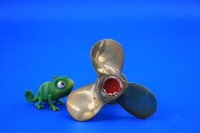 Kerzenhalter in Form einer Schiffsschraube Messing Kernständer Maritim Vintage