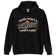 WHERE THERE'S A NABBY... HOODIE Name Nachname lustig Familie Geschenkidee