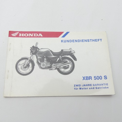 Original honda xbr 500 - 500, s