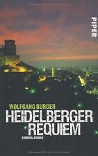 Heidelberger Requiem: Kriminalroman von Burger, Wolfgang | Buch | Zustand gut