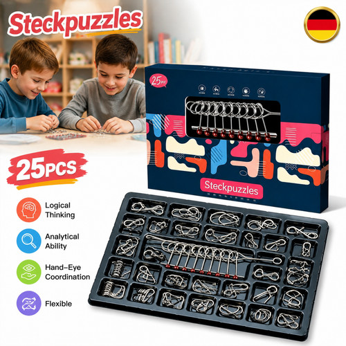 Verriegelungsring puzzle set - verriegelungsring,