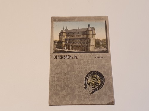 Postkarte offenbach main - offenbach,