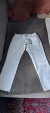 Camp David Jeans, Hose Baumwolle Stretch weiß Größe W36 L38, 10% Elastan 