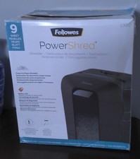 Fellowes Powershred LX50 9 Blatt Cross Cut Persönlicher Aktenvernichter - Heftklammern Papier Cl