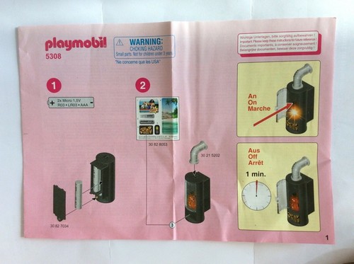 Playmobil 5308 kaminofen - 5308, nur
