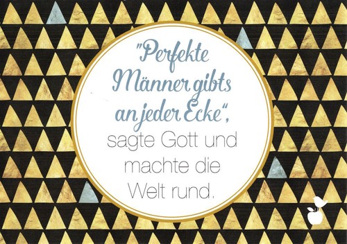Postkarte sprüche humor - &,