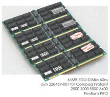 64MB EDO 228469-001 FÜR COMPAQ PROLIANT PENTIUM PRO 2500 3000 5500 6400 S78