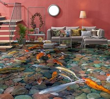 3D Stein Fisch C6687 Fußboden