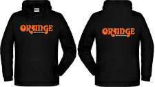 Kapuzensweater Orange Amps- Gr. S - 5XL - Röhrenverstärker Matamp Shirt
