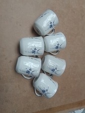 Villeroy Boch Alt Luxemburg 6 Kaffeebecher Sehr Gut Erhalten