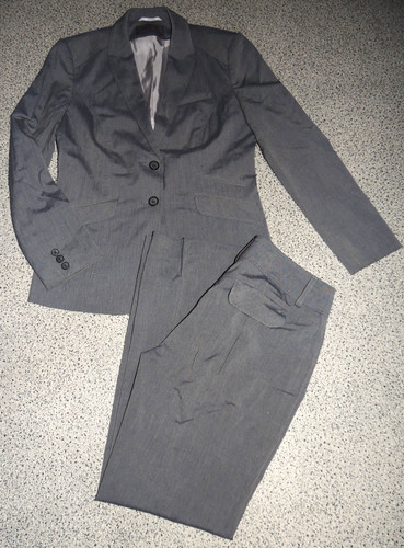 Damen hosenanzug grau - damen,