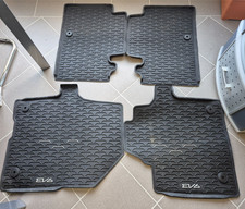 Original Gummimatten KIA EV6 Fußmatten 4-teilig CV131ADE00 mit EV6 Schriftzug