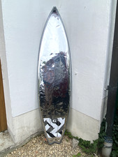 River Surfboard, Shortboard, Chrom foliert, voll Einsetzbar, auch als Deko