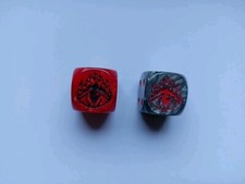 Queen Games nur 2 Würfel aus dem Middle Earth Sammelkartenspiel Herr der Ringe 