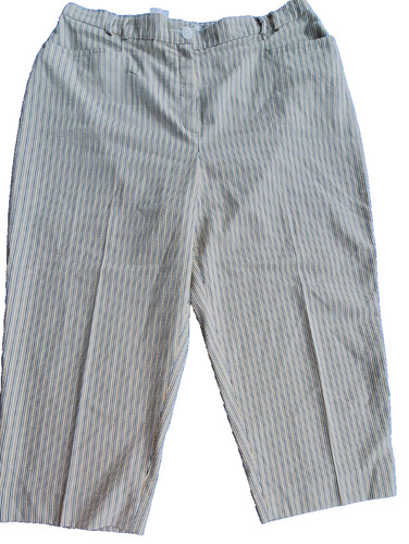 Damenhose bunt gestreift