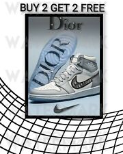 Dior Air Jordan 1 / Sneaker /