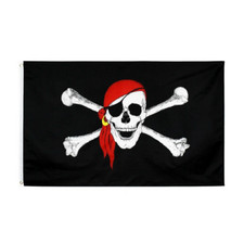 Piraten Flagge Fahne Totenkopf