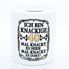Knackige 40 Jahre Geldgeschenk