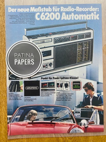 1975 grundig c6200 radio - c6200,