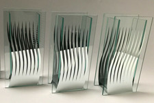 3 Stück Vase Glasvase