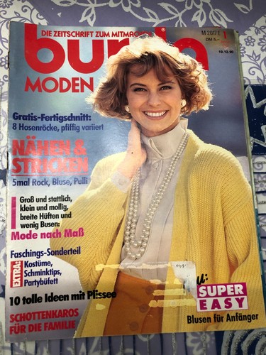 Burda moden januar 1991 - moden,