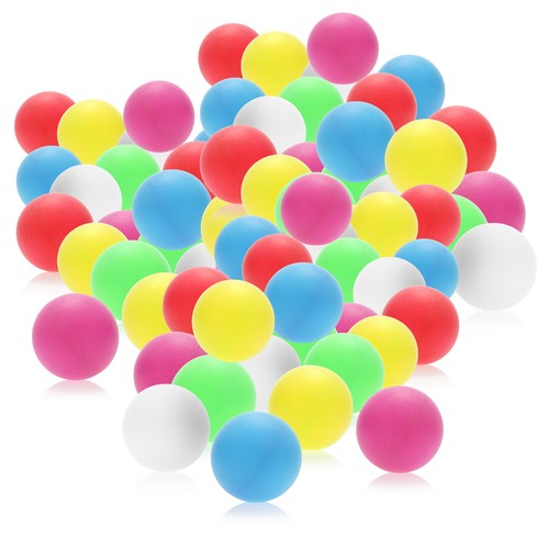 72x tischtennisball bunte - tischtennisball,