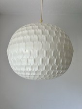 ERCO Pendellampe Aloys F. Gangkofner Hängelampe Deckenlampe Kunststoff 70s