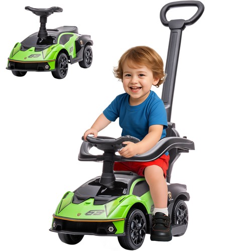 Rutschauto mit schiebstange - rutschauto,