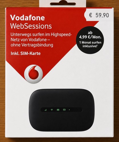 Vodafone websessions 4g - vodafone,
