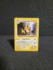 Pokemon Karte Lt. Surge's