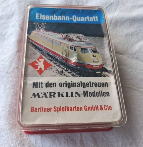 Märklin eisenbahn quartett - eisenbahn,