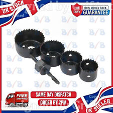 5STCK. LOCHSÄGE BOHRER SET HOLZPUTZPLATTE DECKE KREISSCHNEIDER