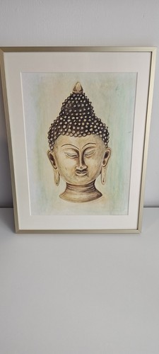 Buddha wandbild 41x31 - wandbild, cm