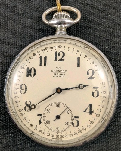 Roundex taschenuhr rubis - roundex,
