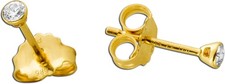Diamant Ohrstecker Gold 585