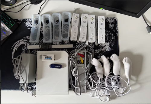 Nintendo wii komplettset - nintendo, weiß